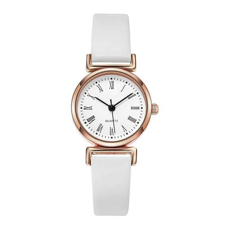 Montre à quartz mentaires orielle haut de gamme pour femme, montre pour étudiant simple, compacte et exquise