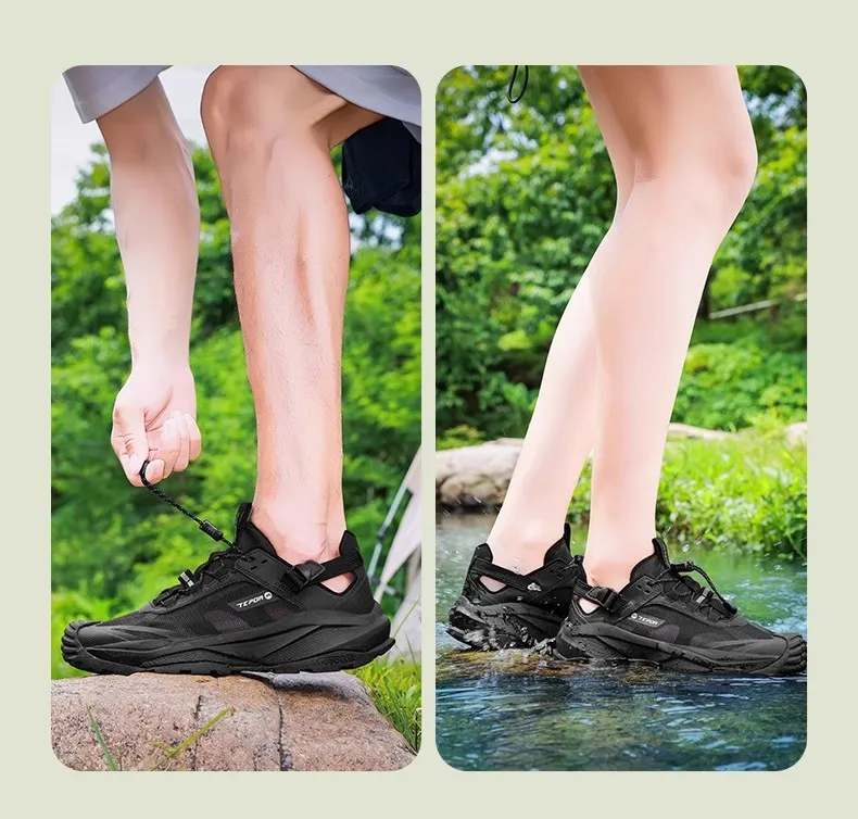 New 2025 Unisex Summer Hiking Shoes Breathable Shoes Hiking Shoes Sneakers Outdoor Camping Sneakers Men's Shoes