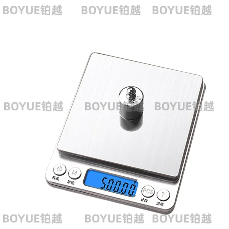 High Precision 0.01g Stainless Steel Kitchen Scale Digital Food Baking Weighing Tool Small Household Electronic Balance for