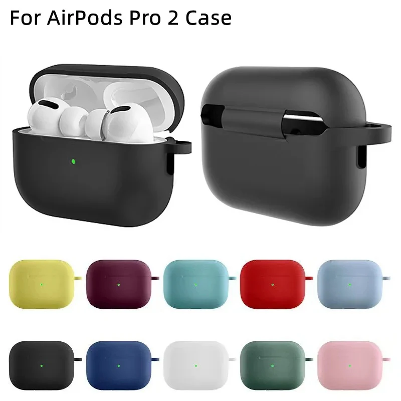 Silicone Case For Airpods Pro Protective Bluetooth Earphones Cover For Apple Air Pods Pro 1st Gen Case Wireless Headphone Cover