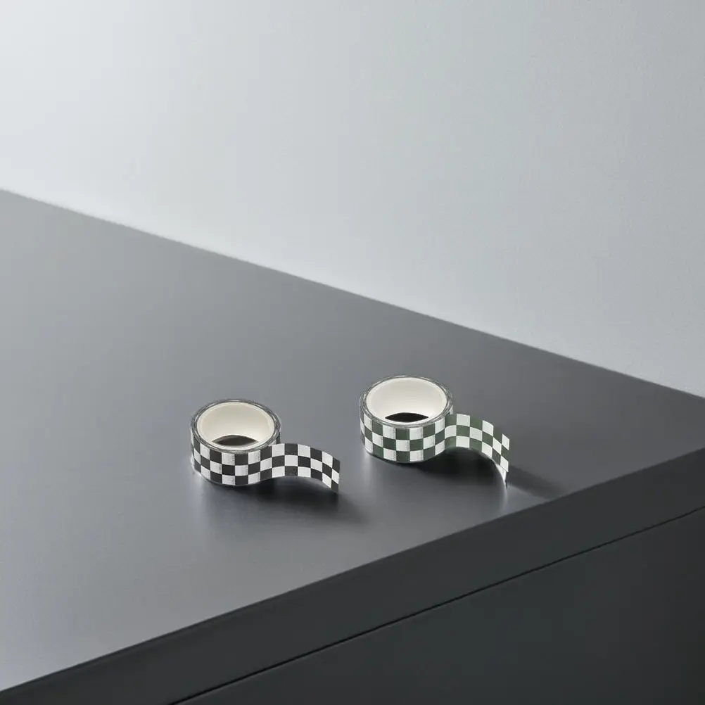 

5 рулонов клейкой ленты васи с сетчатым узором для ведения дневников и творчества, многоразовая, с возможностью письма, для скрапбукинга, фотоальбомов, календарей