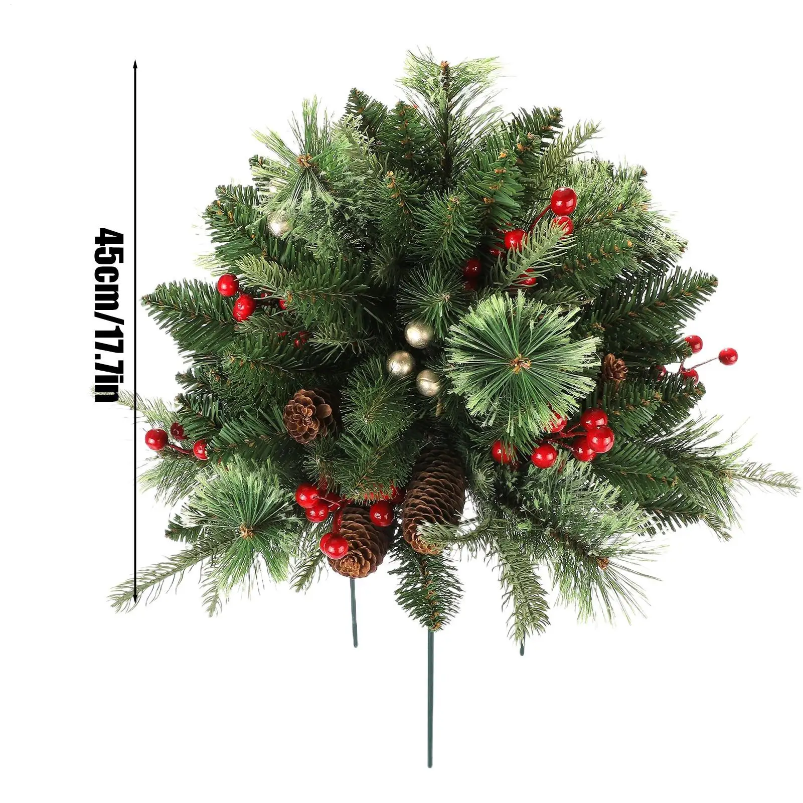 Pasak Halaman Pasak Taman Pasak Pohon Natal Dekorasi Seni Pasak Tanah untuk Teras Musim Semi Jalur Halaman Belakang Halaman Rumput