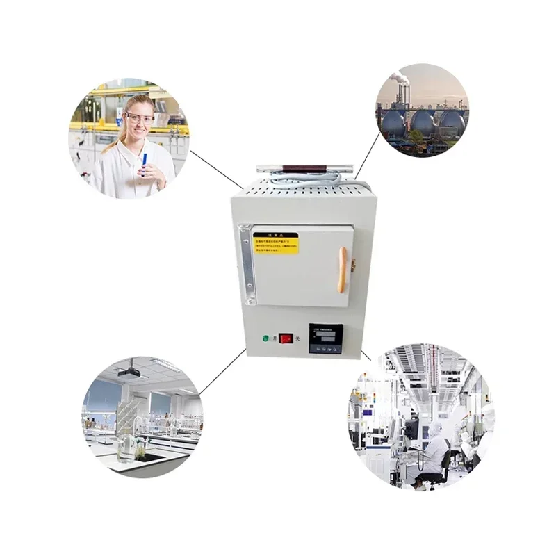 

220V Enclosed Ceramic Fiber Muffle Furnace 1.5kw High-quality Laboratory Small Electric Furnace SXC-1.5-10