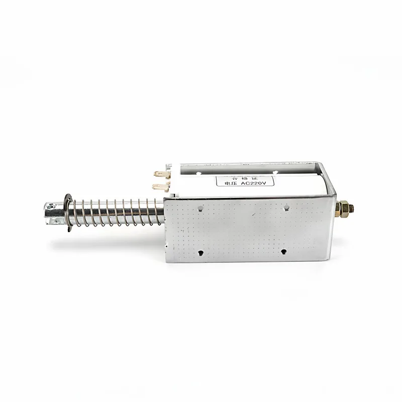 Push-pull electromagnet long stroke 60mmDC12VDC24VAC220VDC220VDC110V suction 15kg