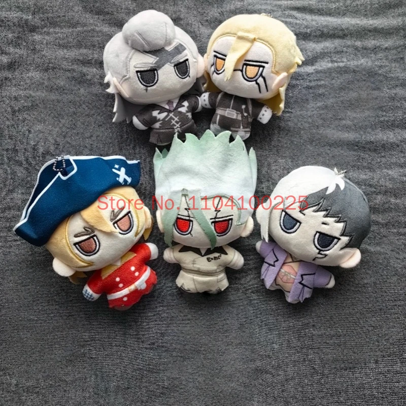

In Stock 10cm Dr.Stone Snyder Plush Doll Cute Anime Peripherals Toy Cute Figure Model Plush Doll Toys Birthday Gift