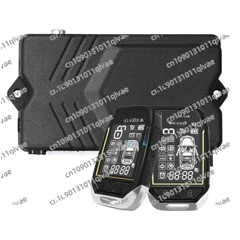Spy Anti-Hijack Car Security Best Universal Smart Key Two-Way Car Alarm Anti-Theft System with Engine Automatic