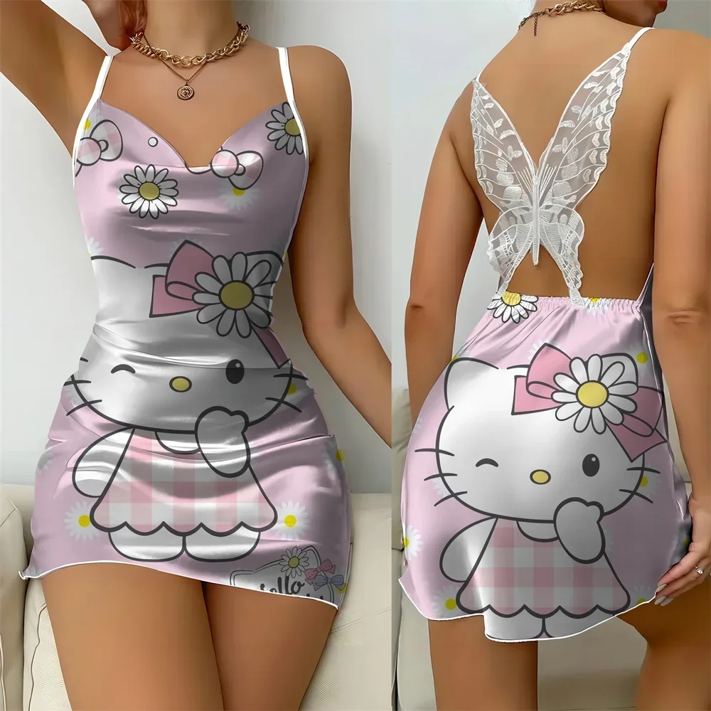 

Babydoll Sleepwear for Women and Sexy Nightgown Clothes Night Wear Woman Sexy Sleep Wear Romantic Lingeries Nighty Skirt Minnie