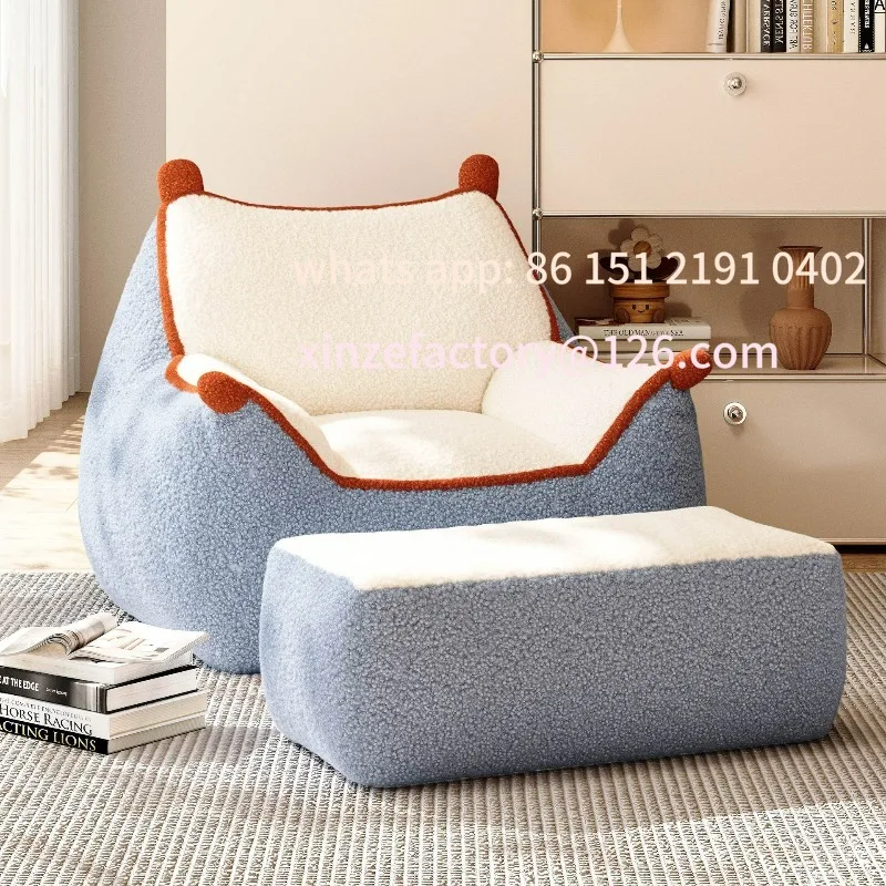 

Customizable Lazy Single Sofa Sleeping Bedroom Backrest Balcony Leisure Lounger