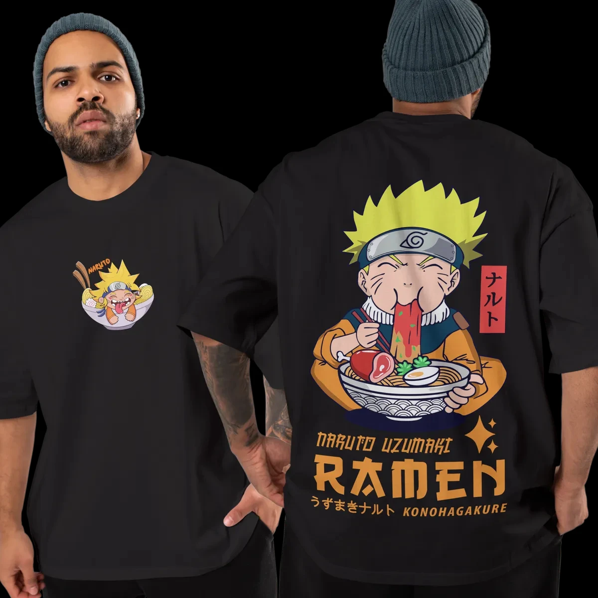 Camiseta Naruto Uzumaki para Hombre, Diseño Gráfico Ichiraku Ramen, Estilo Manga Japonés, Ropa Urbana, Top para Padres e Hijos, Nueva Camiseta de Verano 2026