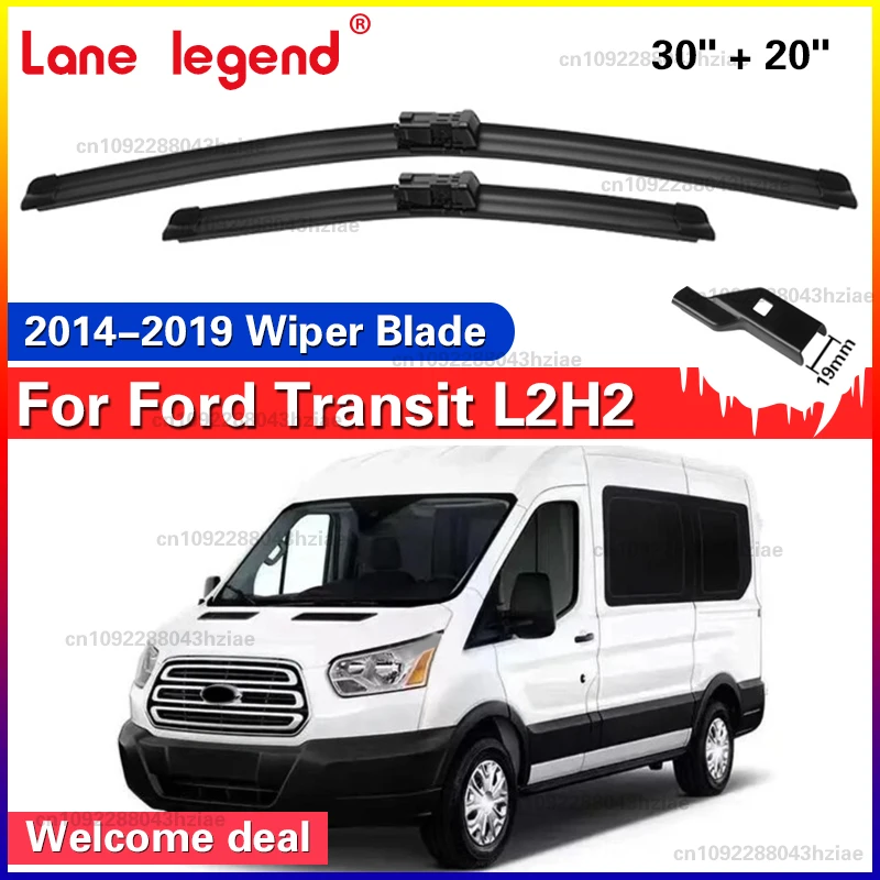 Für Ford Transit L2H2 2014-2019 2015 2016 2017 2018 Wischer Front Wischer Klingen Windschutzscheibe Windschutz Fenster Pinsel 30 "+ 20"