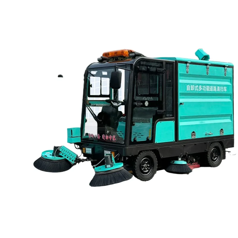

Electric sweeper Factory workshop Vacuum cleaning sanitation vehicle Driving property Industrial road Community