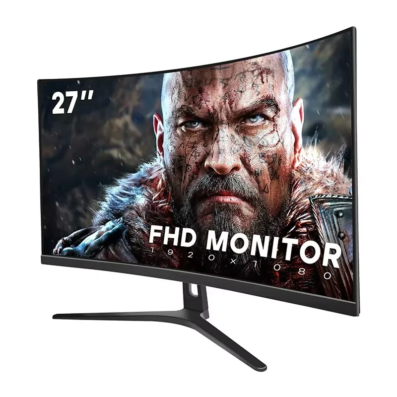 Monitor komputerowy PC 27-calowy komputer LED 2k Niedrogi 75 Hz 144 Hz 165 Hz Zakrzywiony pulpit