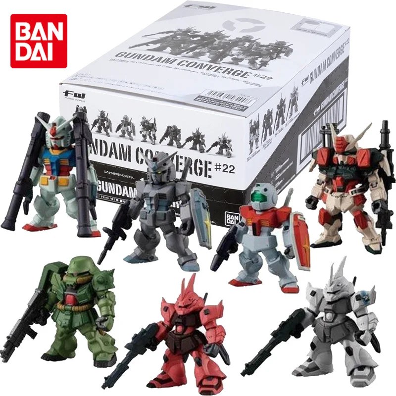 

Bandai Genuine Gundam Model Kit Anime Figure FW CONVERGE 22 RX-78-2 Collection Gunpla Anime Action Figure Toys for Children