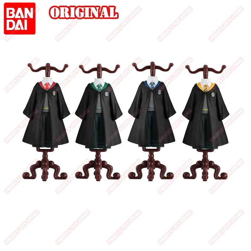 BANDAI Original Harry Potter, Juguetes de Animación, Uniforme de Gryffindor, Gacha Gashapon, Figuras de Acción de Anime, Colección