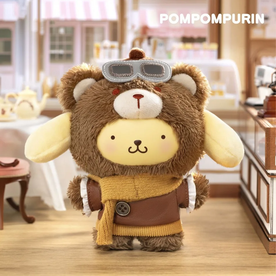 TOPTOY personajes Sanrio serie de té de la tarde caja ciega socio de trabajo adorno de escritorio bolsa colgante juguetes de moda caja misteriosa regalos