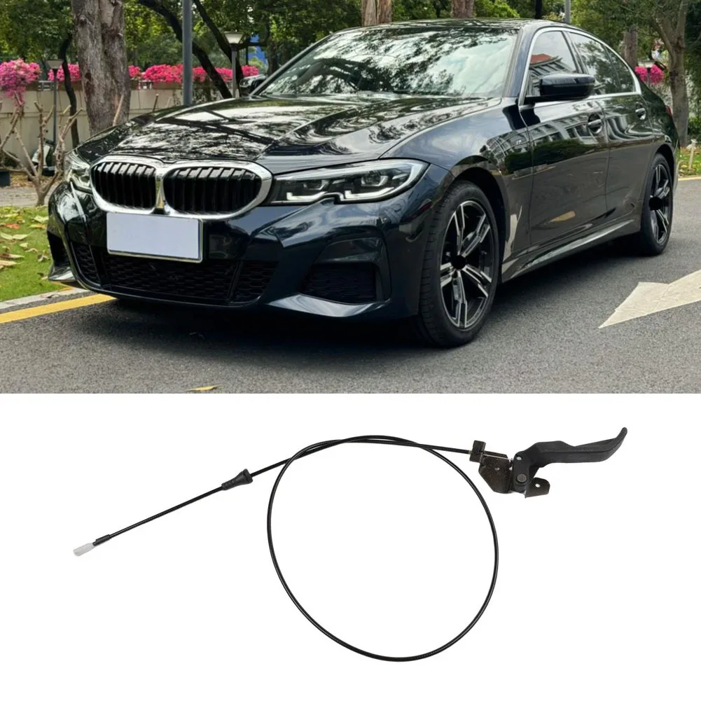 

1 Pcs For 318i For 325i Car Engine Hood Cable 51231884281 Plastic Rubber Iron Automotive Accessories