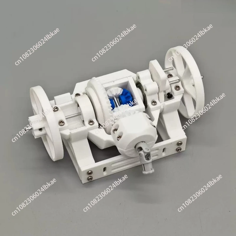 Dynamic model of 5-speed manual transmission for automobiles with reverse clutch and gear selector 3D printed model 1 piece