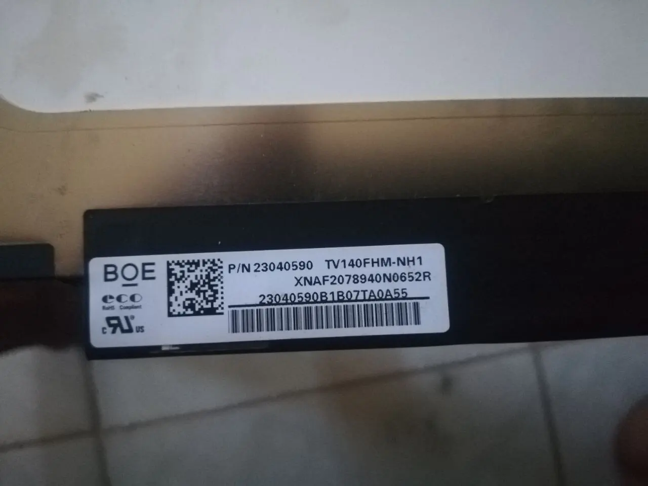 Imagem -03 - Slim Lcd Led Ips Matrix para Laptop 14 Screen Substituição do Painel Huawei Matebook D14 Nbb Nbd Nbl-waq9l Waq9r Waq9rp