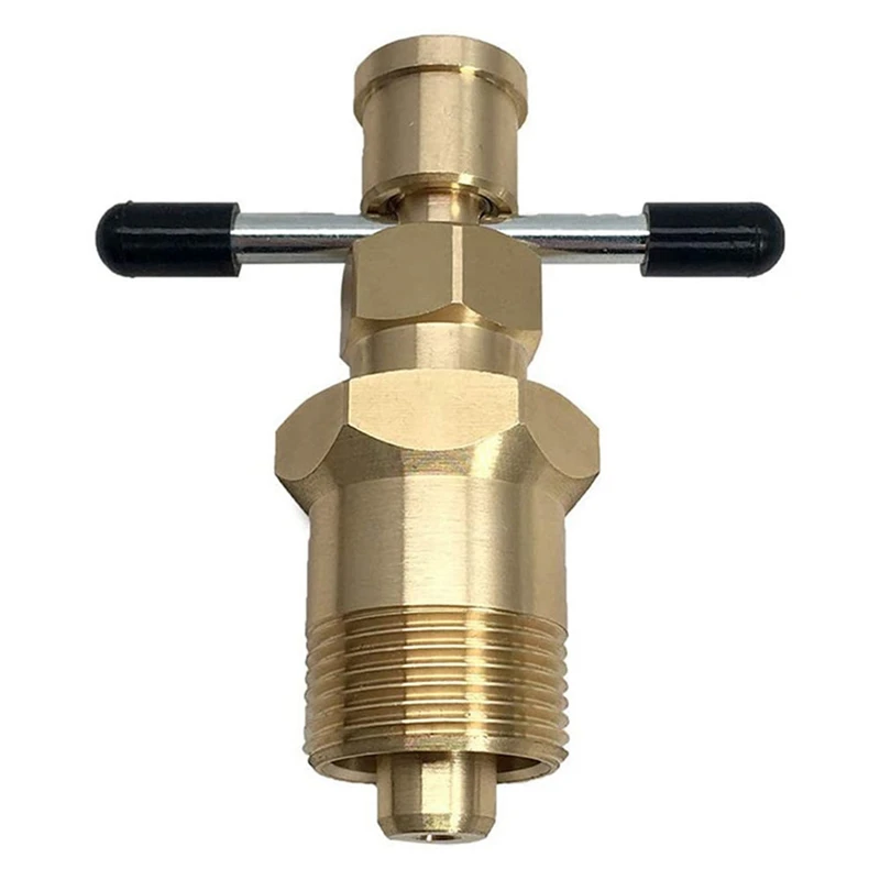 

1 Piece Olive Remover Puller Tool 15Mm & 22Mm Solid Brass Copper Pipe Removal Gas Pipe Plumbing Remover Tool Universal