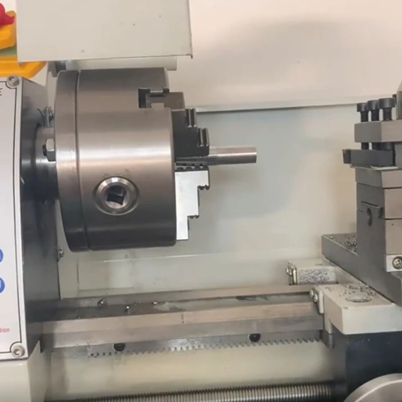 Picture 4: LY Mini Metal Lathe Machine WM210 Semi-Automatic High Precision Mini CNC Machine Professional Threading Making Tool