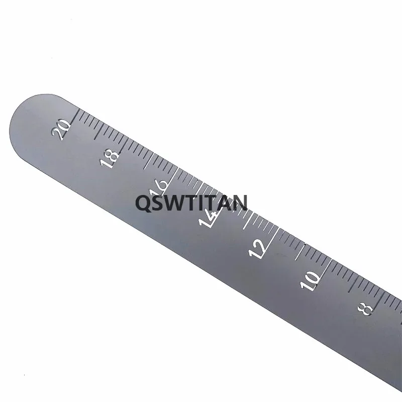 Orthopedic instrument X-ray measuring ruler perspective development film measuring tool stainless steel caliper