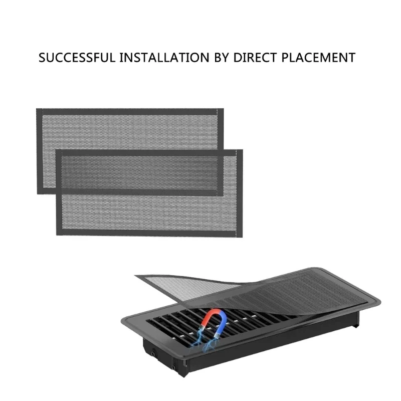 

2/4 шт. напольные вентиляционные крышки, прямоугольная сетка для воздушного экрана, сетчатая крышка для домашних вентиляционных