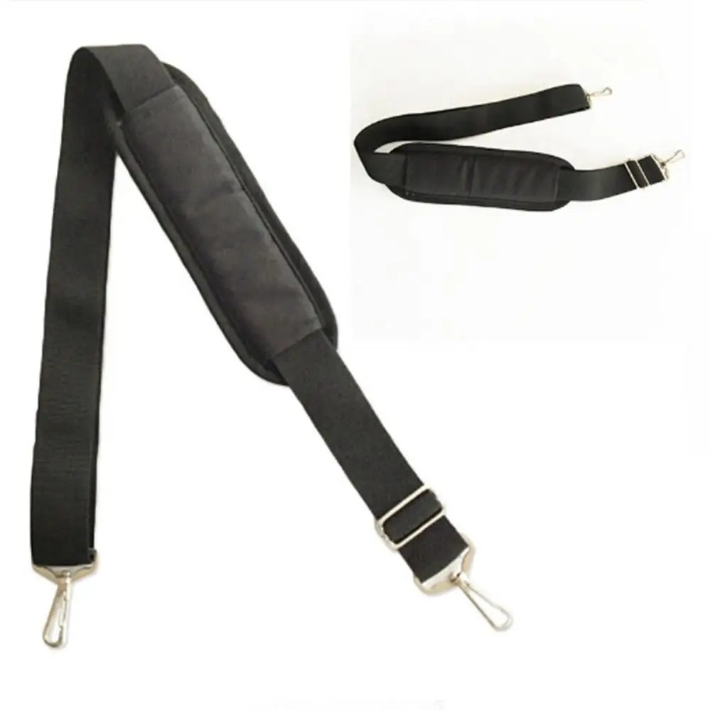 1PC Detachable Band Nylon Bag Strap 145cm Black Handbag Belts Adjustable Shoulder Strap Laptop Bag