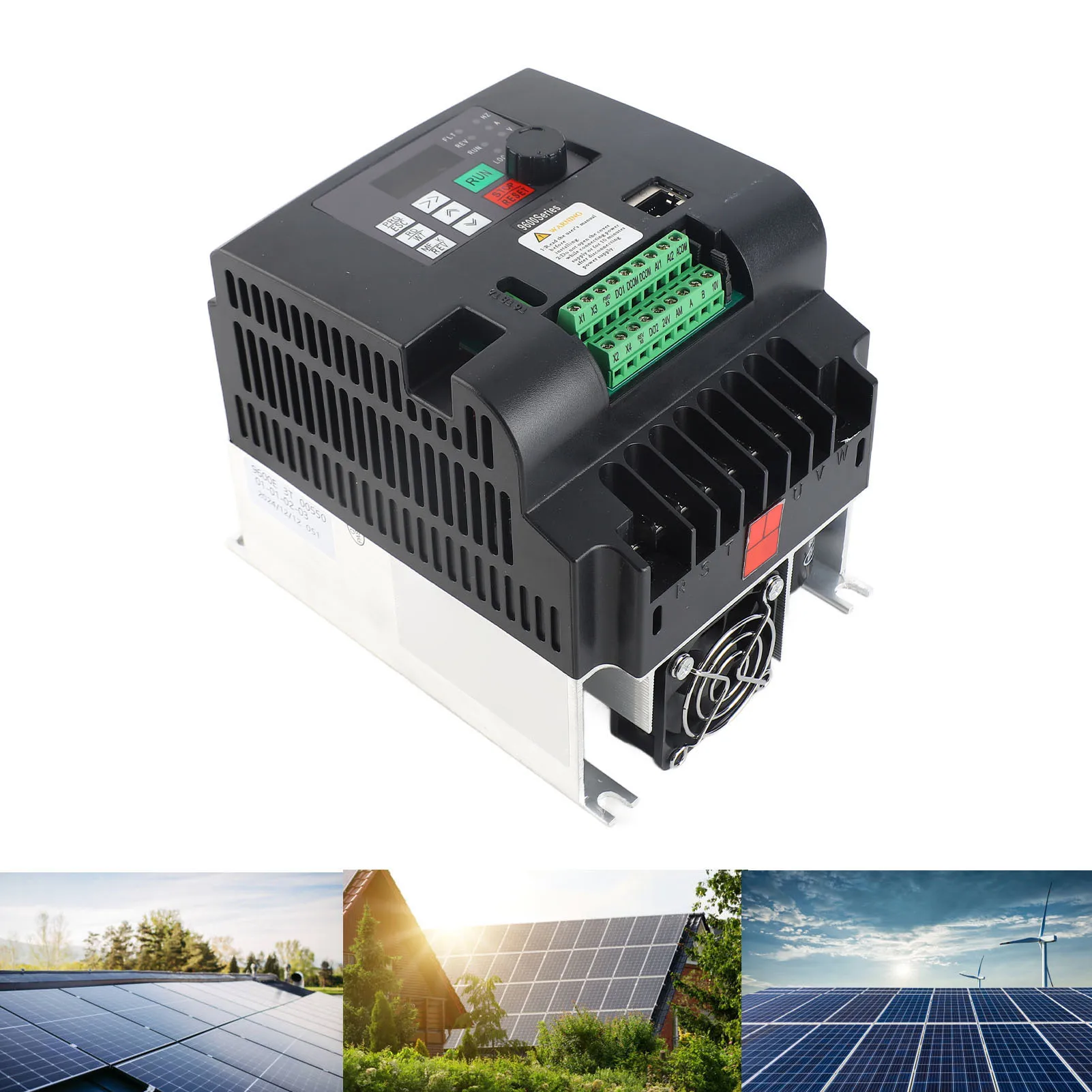 주파수 변환기 인버터 주파수 변환기 DC400‑700V 입력 0‑380VAC 출력 3중 페인트 코팅 3상용