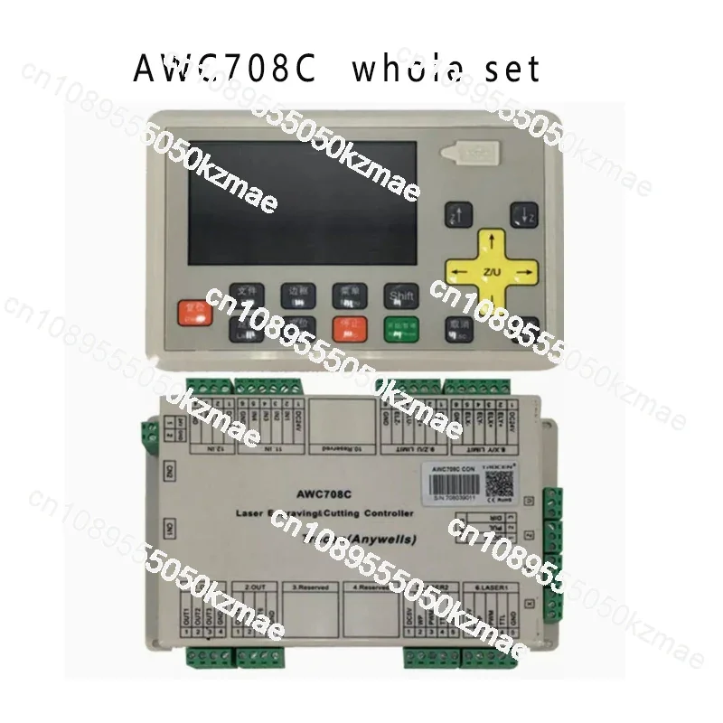 Lightweight LCD, Laser Controller AWC708C Control Panel AWC708C