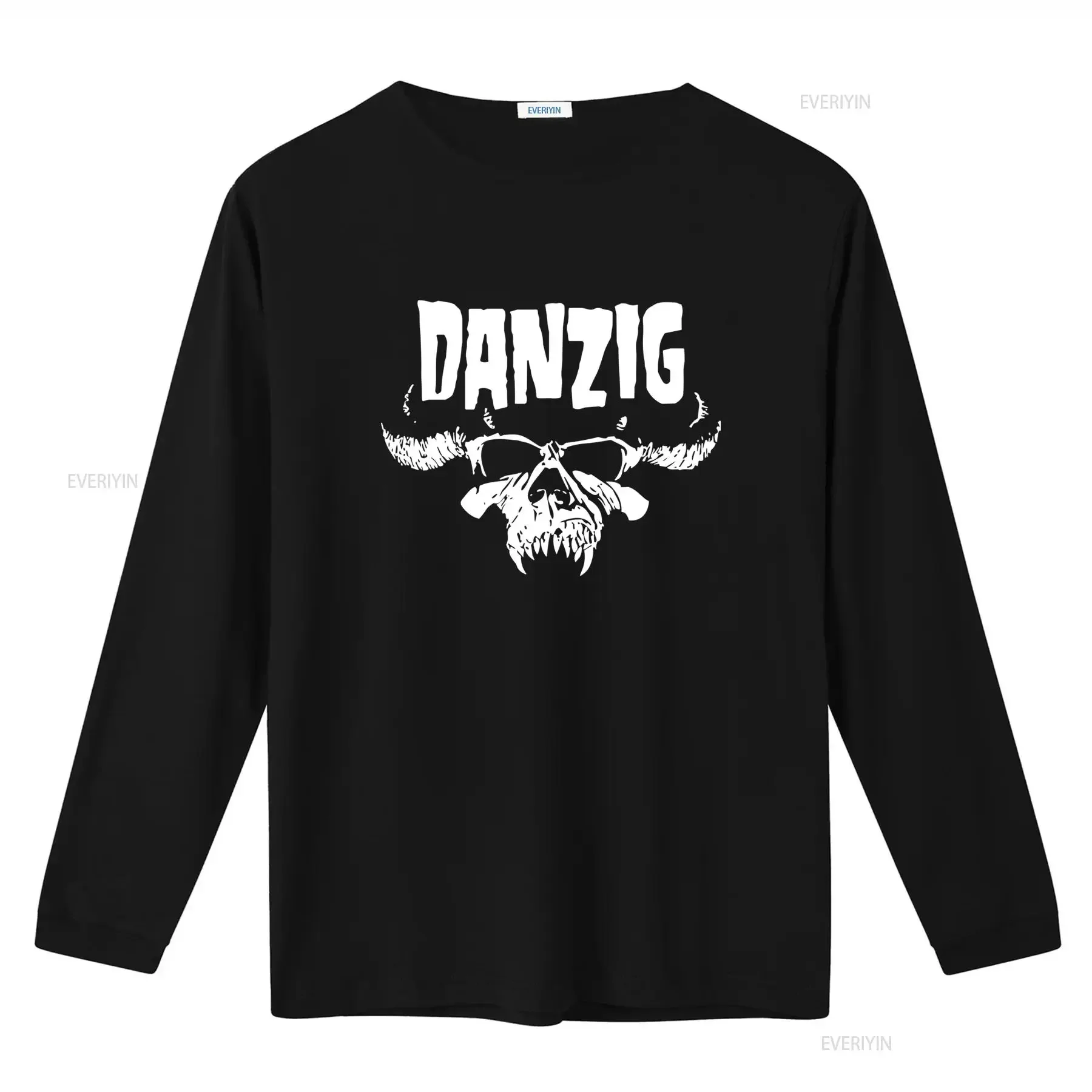 Danzig Progressive Heavy Metal American Music Band T Shirt for Kids vintage Washed Top For Everyday Wear streetwear