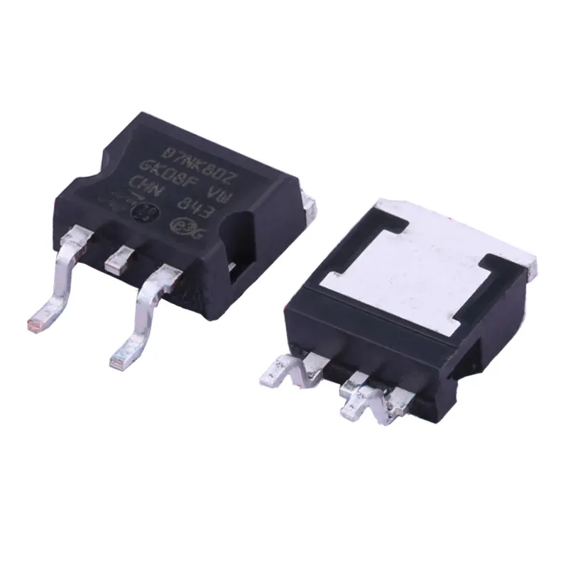 1/5/20PCS STB7NK80ZT4 TO-263 B7NK80Z STB7NK 80ZT4 N-channel 800 V MOSFET