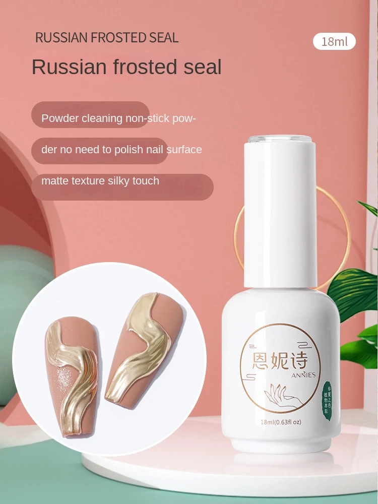 18ml Matte Top Coat Base Coat Gel Nail Polish Protected Surface No Wipe Semi Permanent Soak Off UV Varnishes Manicure Supplies