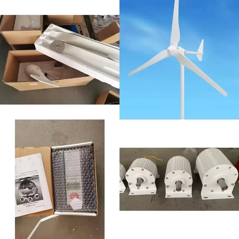 Factory Sale Home Use Off Grid System Wind Mill for 1KW 2KW 3KW 5KW Wind Power Generator