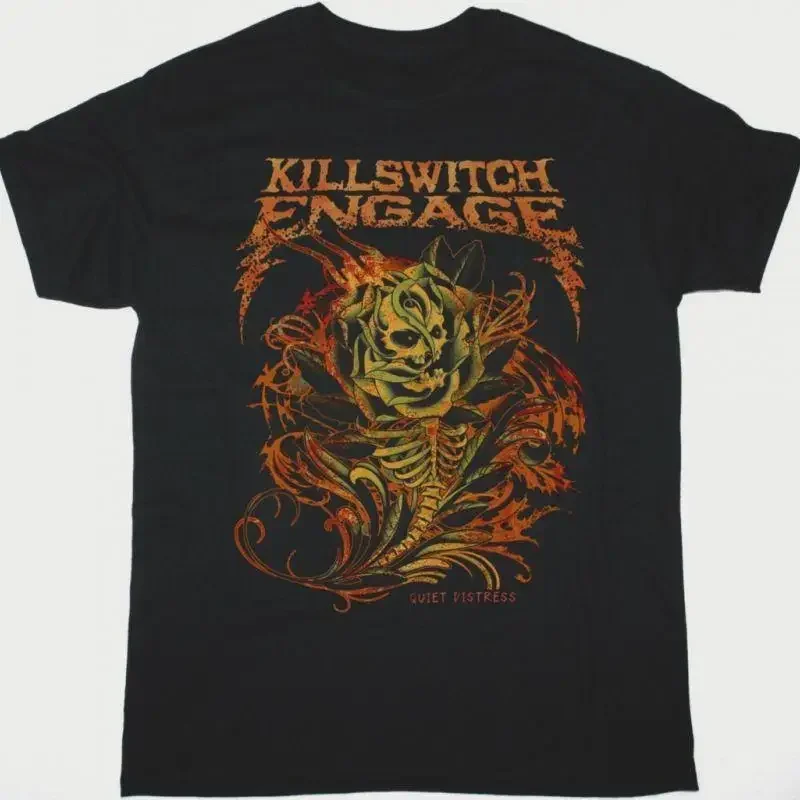 KILLSWITCH ENGAGE QUIET DISTRESS NEW BLACK T SHIRT