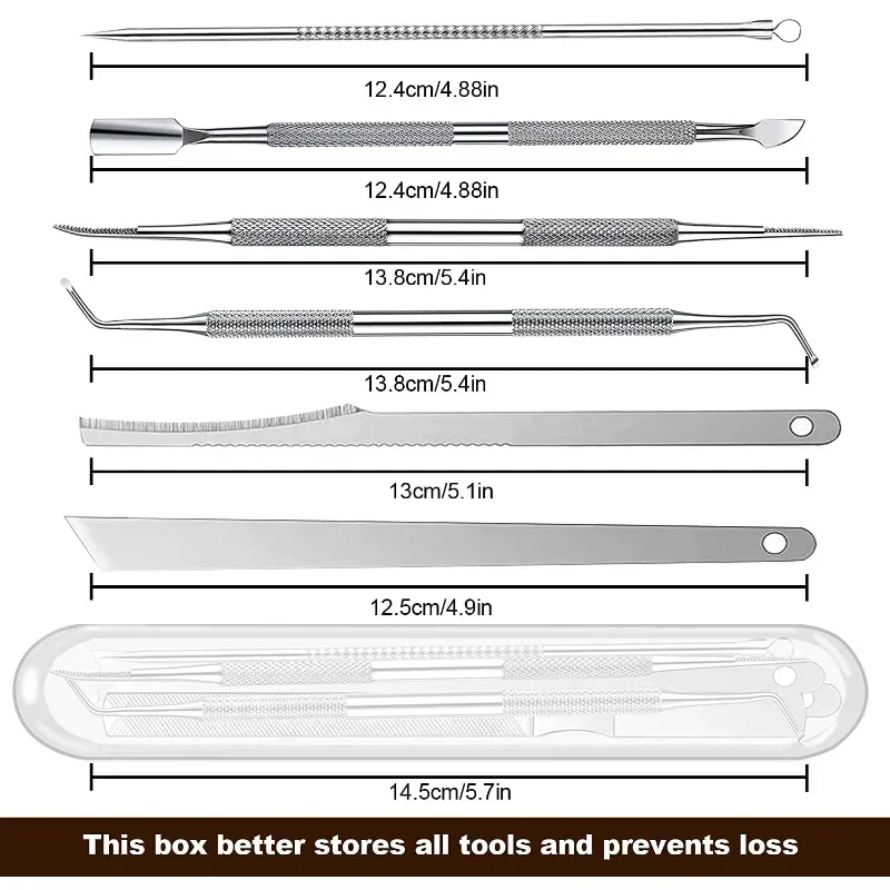 3/6Pcs Cuticle pushers, pedicure care tool, pedicure file, hard and hard skin remover, foot care tool, new beauty health tools