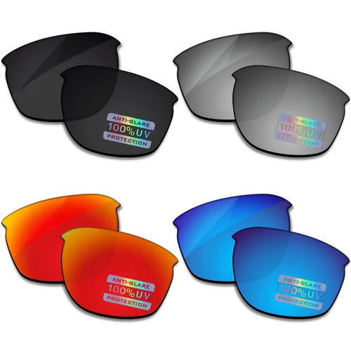 Imagen 2 del producto MYCOURAG Lentes de repuesto para gafas de sol OAKLEY Sliver Edge OO9413, protección UV400, opciones multicolores