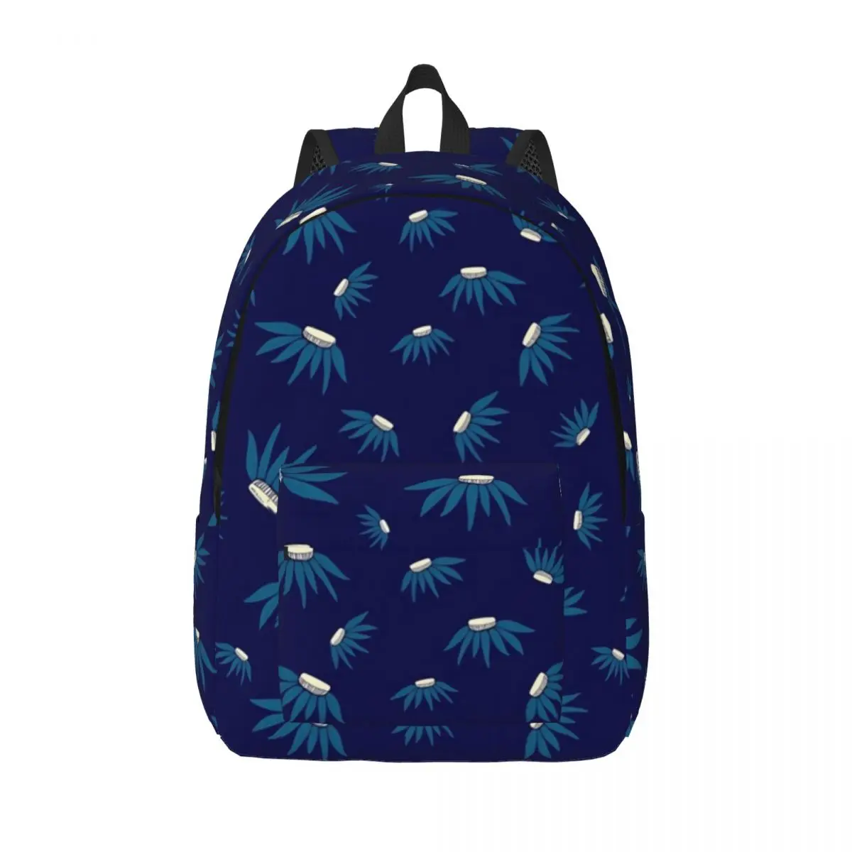 Blue Daisy Floral Backpack Flowers Print College Backpacks Men Cool School Bags High Quality Print Rucksack