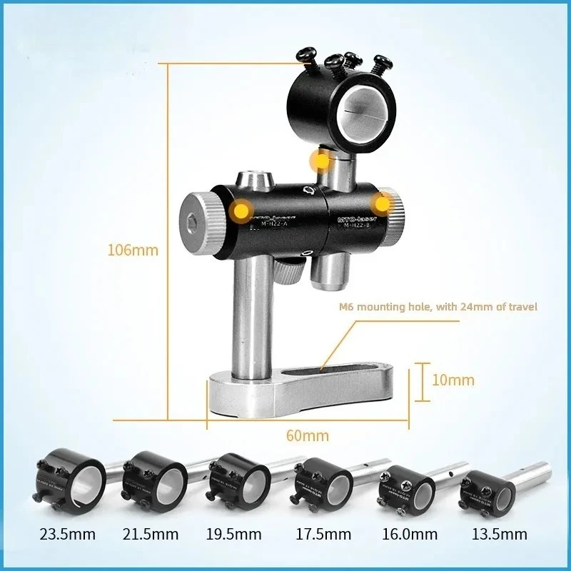 for  Three Axis Optical Bracket Stainless Steel Fixed Fixture Positioning Light Universal