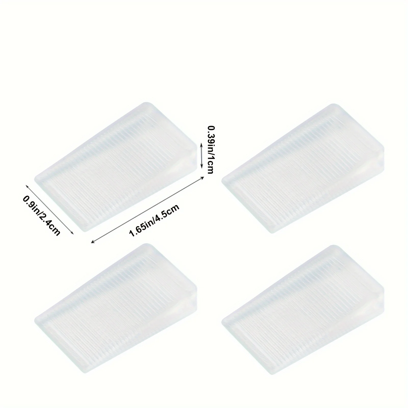 Adjusting Pads for Uneven Ground, Triangular Support Blocks, Inclined Pads, Raising the Furniture, Leveling Pads