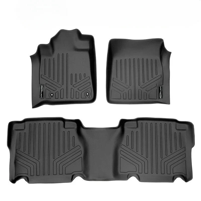 

Custom Fit Floor Mats 2 Row Liner Set 2007 2008 2009 2010 2011 Toyota Tundra CrewMax United States