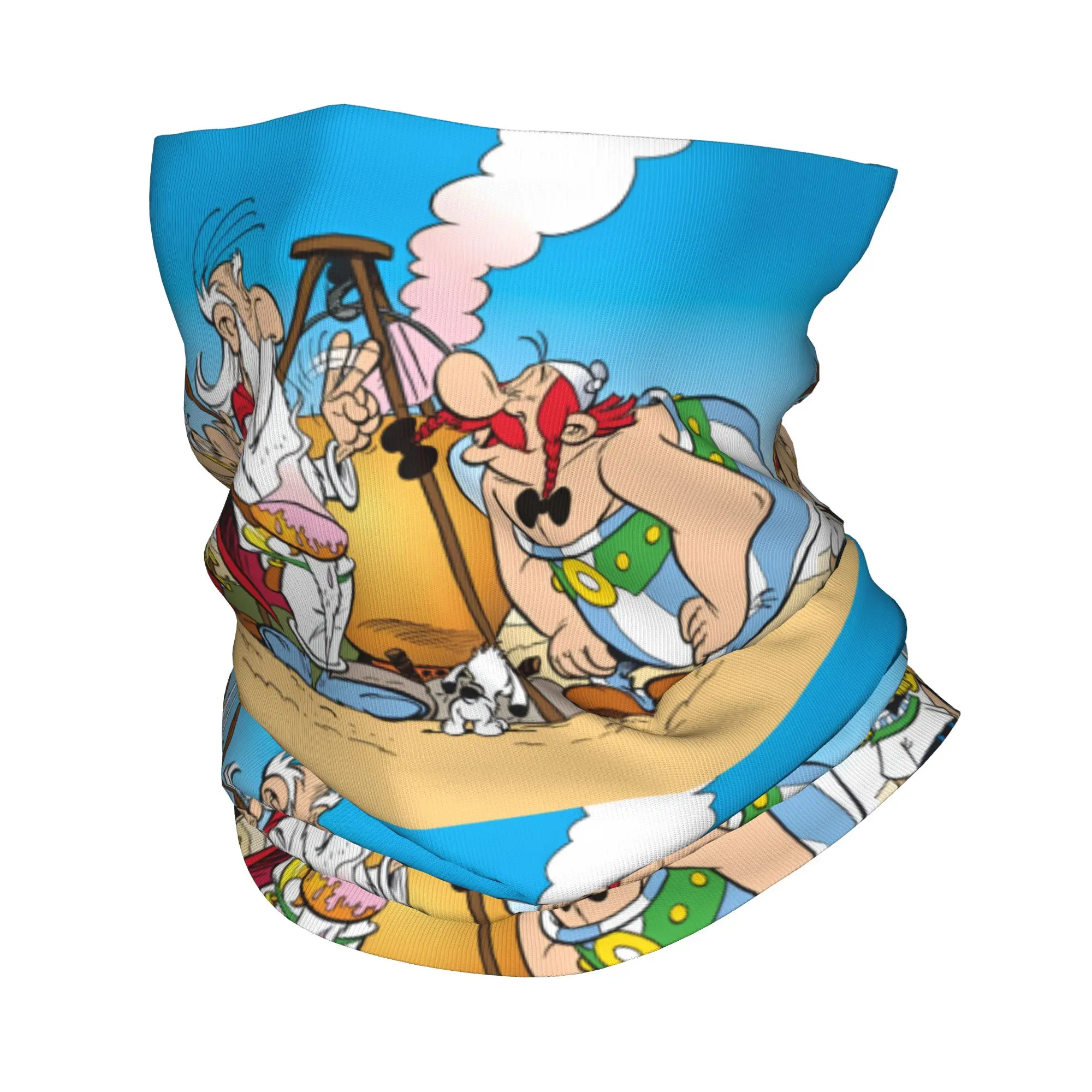 

Пользовательские манга A-Asterixed с героями мультфильмов, зимняя повязка на голову, теплая повязка на голову для женщин и мужчин, лыжный велосипедный шарф, шарф-труба, бандана для лица, гетры