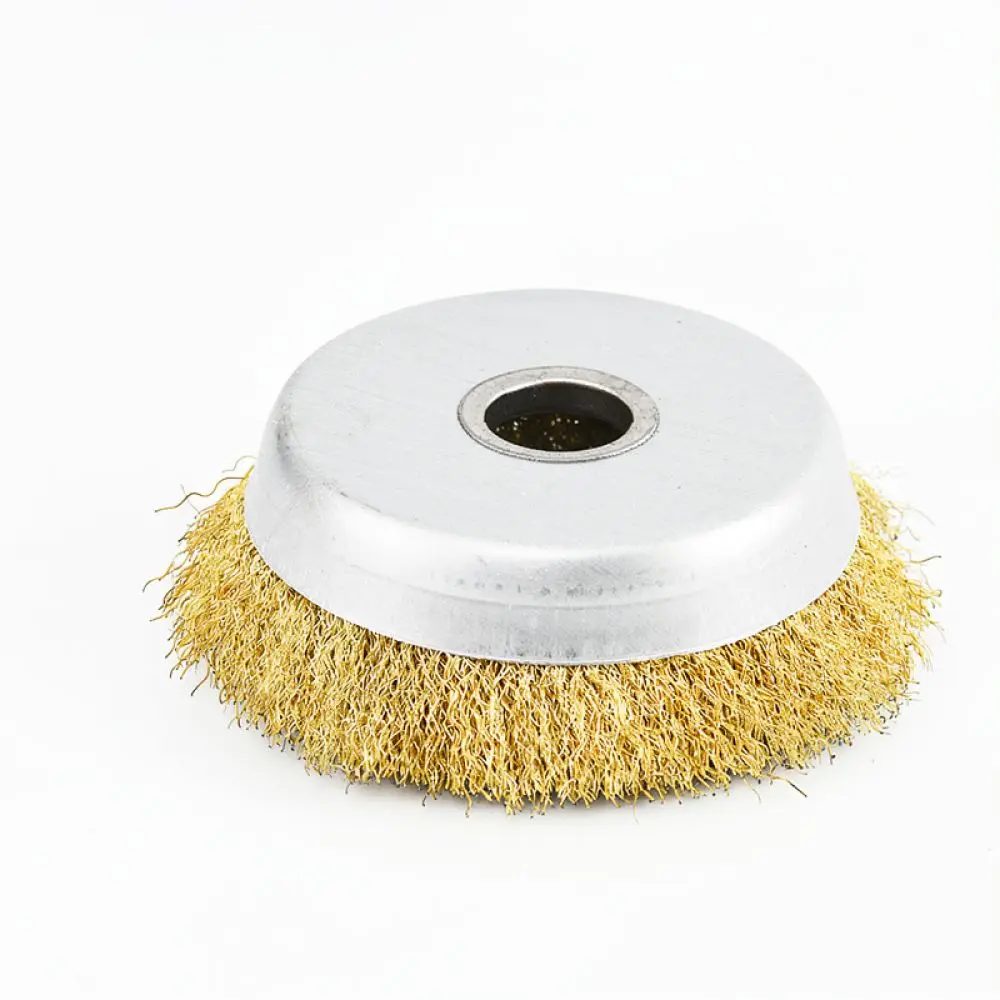 For Xinda Angle Grinder Wire Cup Brush Stainless Steel Polishing Wheel Metal Cleaning Rust Paint Stripping Grinding Accessory