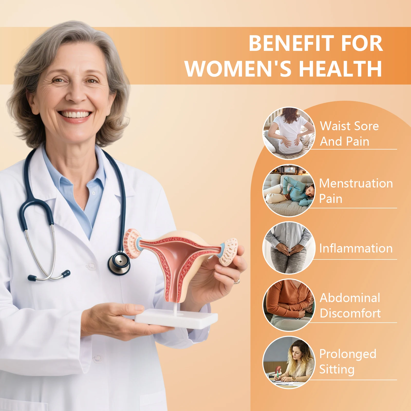 العلاج بالضوء الأحمر التدفئة تدليك السراويل 162 قطعة حبيبات مصباح مستديرة متفاوتة الأحجام 620nm العلاج الطبيعي بالأشعة تحت الحمراء حزام لف لتخفيف الآلام واسترخاء العضلات #3