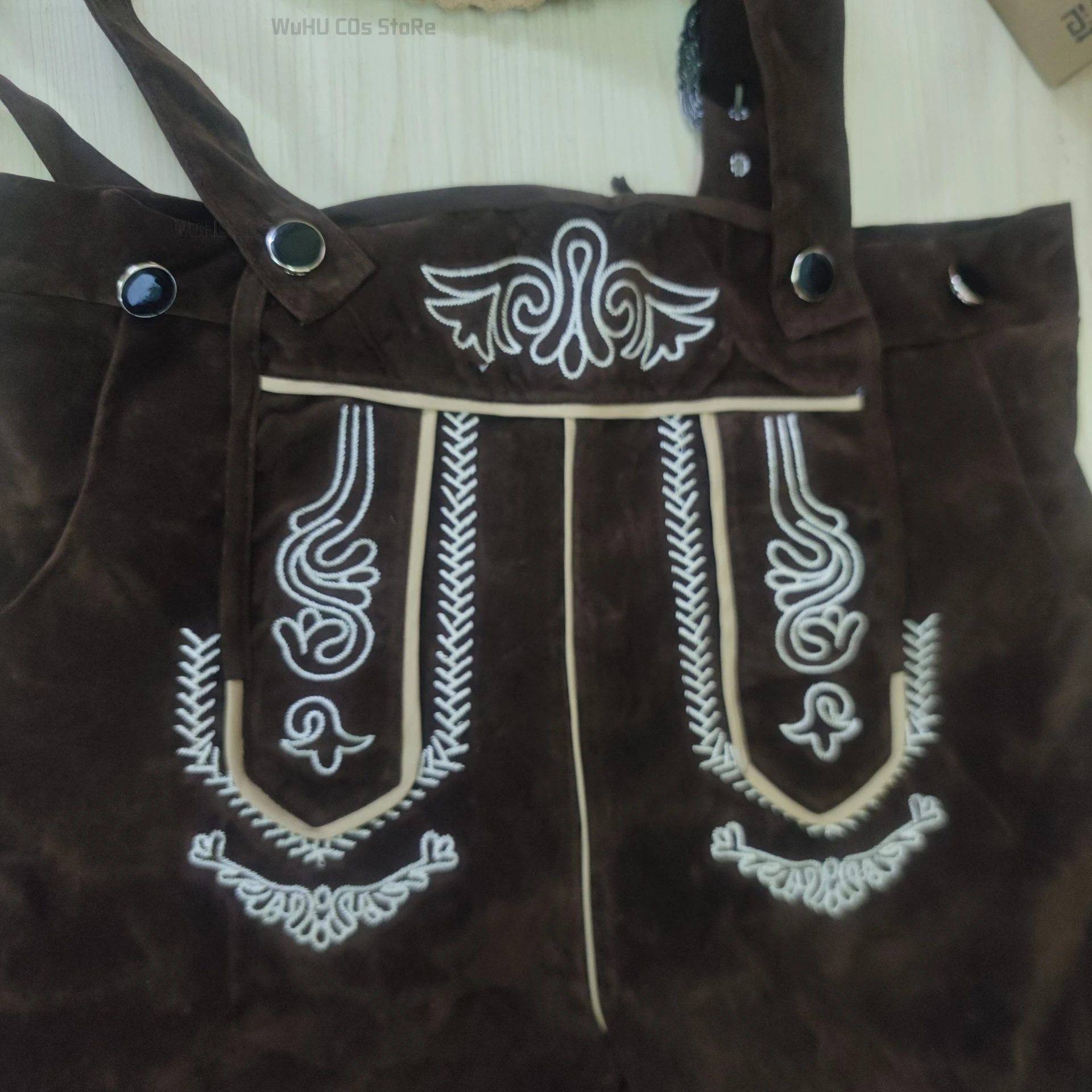 Retro männliche Oktoberfest Kostüme Deutsch Oktoberfest Bier Hosenträger Shorts Outfit Shorts traditionelle europäische Land kleidung