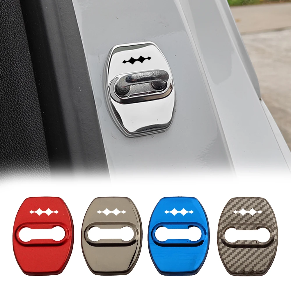 4PCS Car Door Lock Cover for BYD Formula Leopard Fang Cheng Bao 5 BYD Launched BAO 5 BAO 8 FangChengBao 5 8 2023 2024 2025 2026