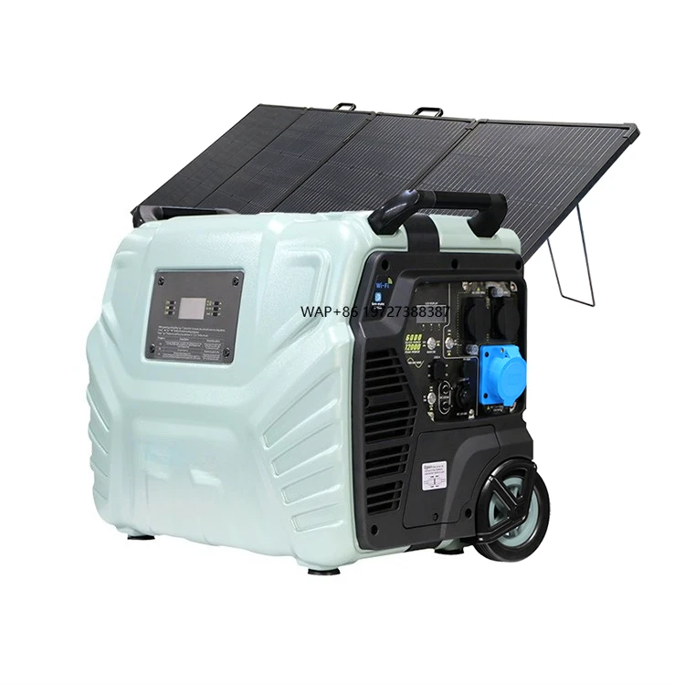 5kva Solar Power Generator with Controller Backup UPS Power Supply Station for Car RV External Battery with Solar Panel