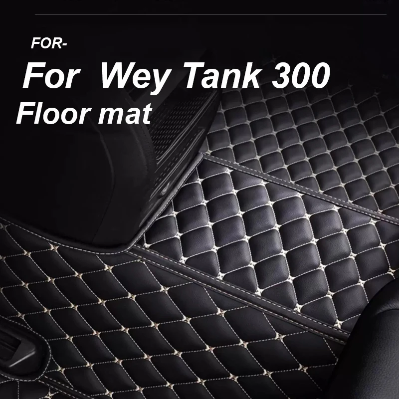

LUXURY подходит для Wey Tank 300 2020 2021 2022 2023 2024, автомобильные коврики, водонепроницаемые матовые коврики, Tapetes, автоаксессуары, запчасти
