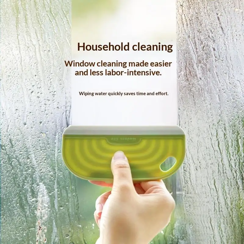 1/2Pcs Plastic Non-Scratch Handy Squeegee Kitchen Sink Countertop Squeegee Window Mirror Water Wiper Clean Scraping Film Scraper