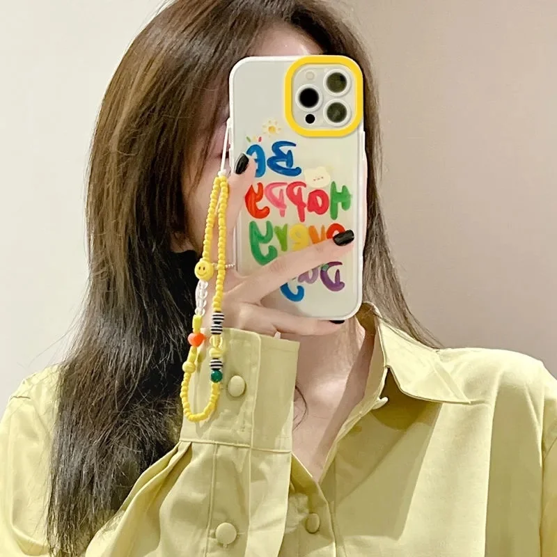 TD127 Happy every Day For OPPO Reno 7 6 5 4 3 Pro Plus SE Lite  2 2F 2Z 4G 5G Reno ACE2 Case DIY TPU Soft Cover