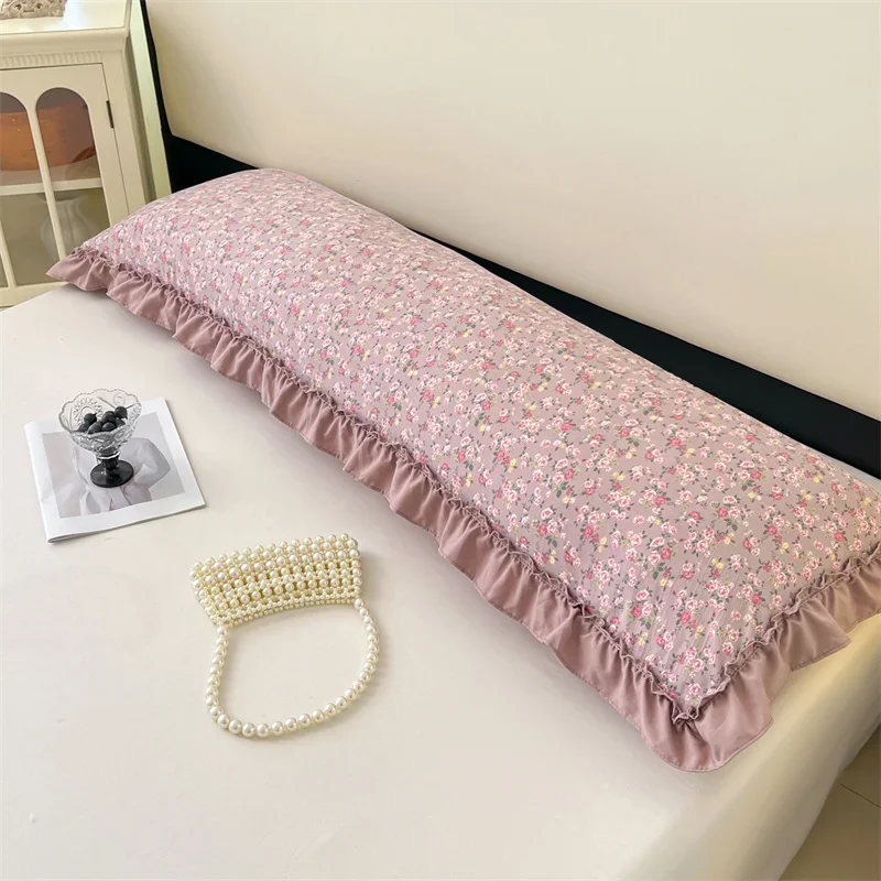 

Nordic style double long pillowcase 1.5m couple double long pillowcase 1.8 pillow core inner cushion cover 1.2 pillowcase
